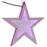 ΑΣΤΕΡΙ 3D LED 20ΕΚ ΡΟΖ ΜΠΑΤΑΡΙΑΣ