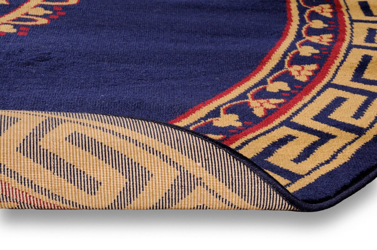 ΧΑΛΙ ΕΚΚΛΗΣΙΑΣΤΙΚΟ LYDIA 2128A NAVY ΣΤΡΟΓΓΥΛΟ - 250X250  NewPlan - Image 3