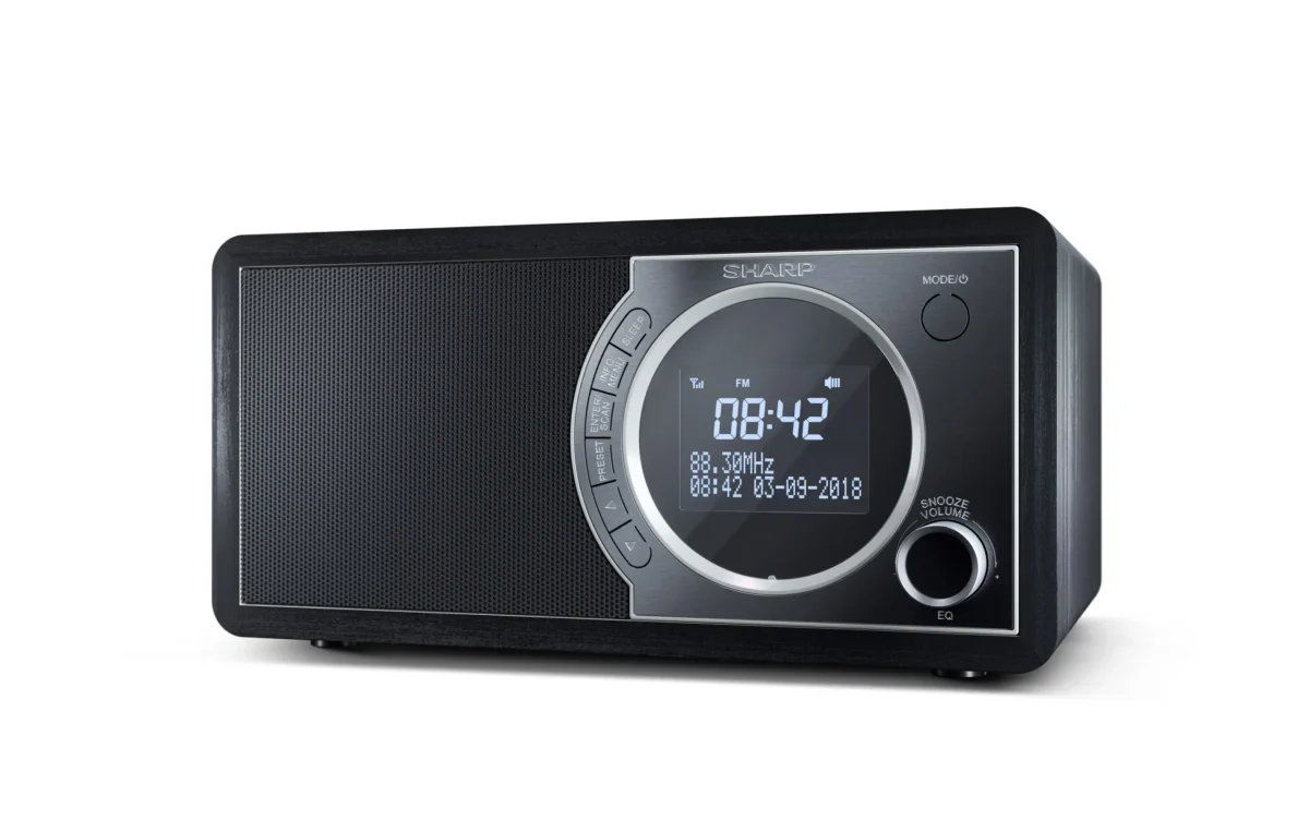 SHARP DIGITAL RADIO BLACK DR450BK - Image 3
