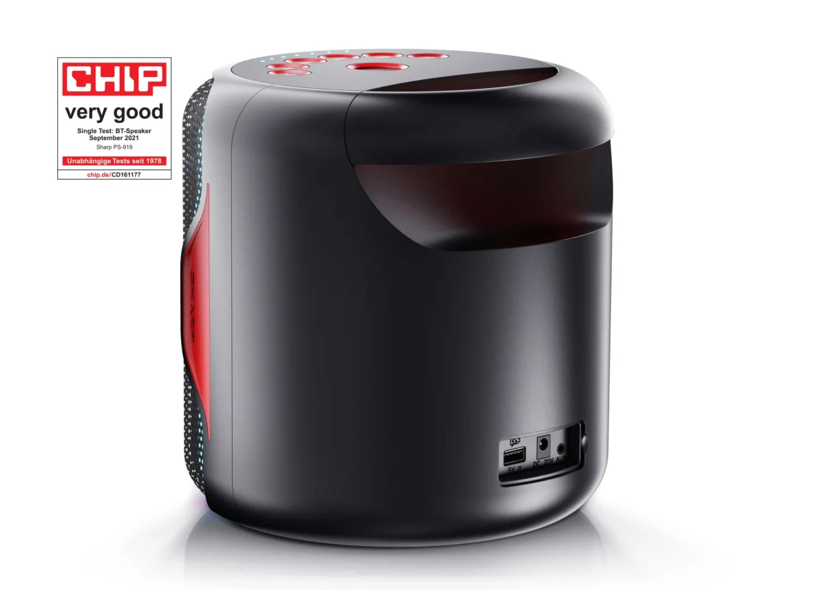 SHARP PARTY SPEAKER SYSTEM PS-919(BK) - Image 3