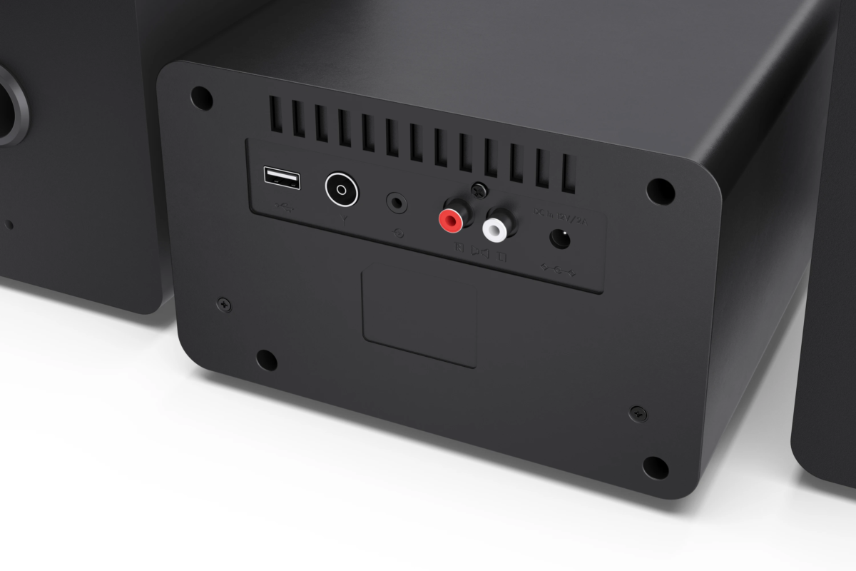 SHARP HI-FI MICRO SYSTEM DAB/BT XL-B520D(BK) - Image 3