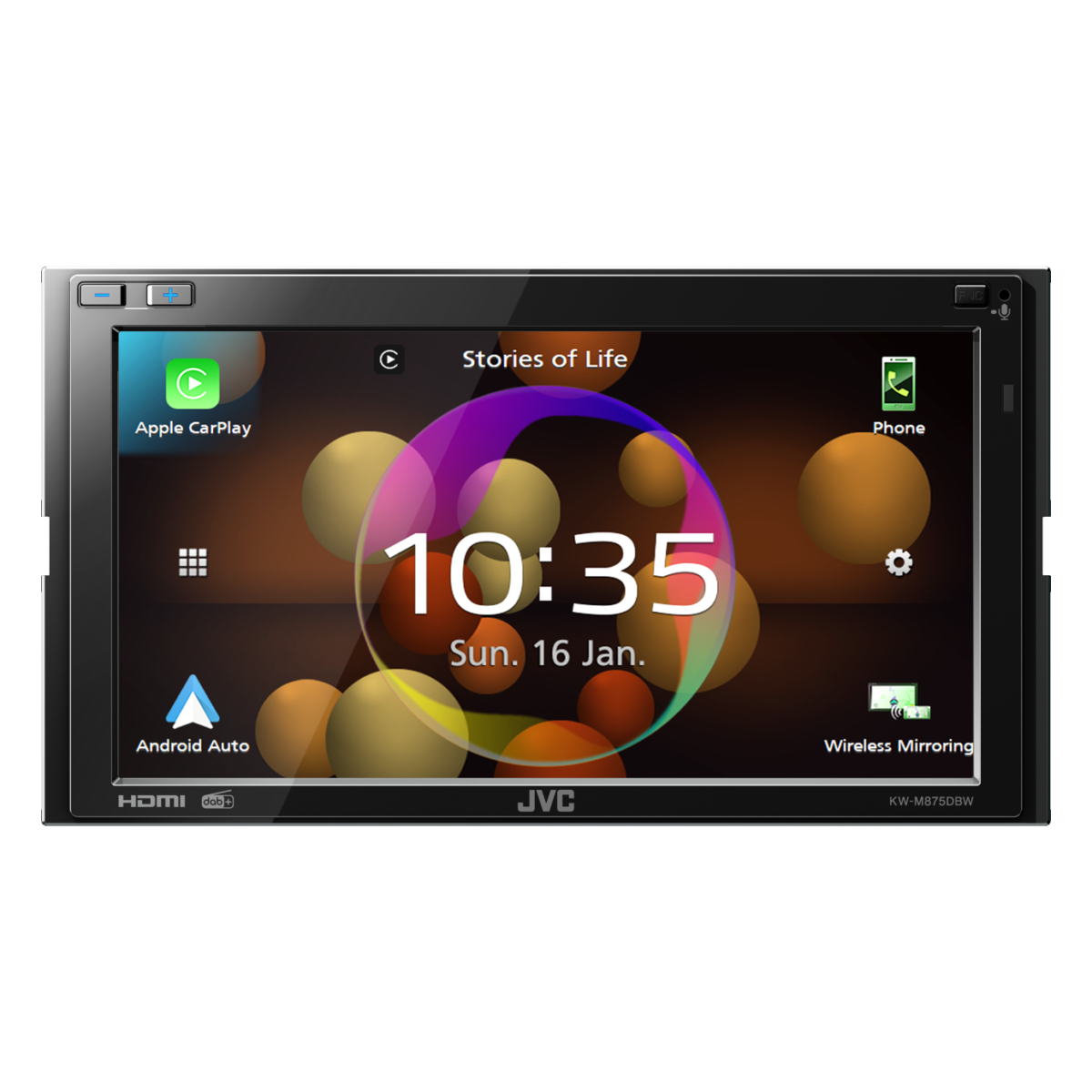 JVC CAR MULTI MEDIA KWM875DBW