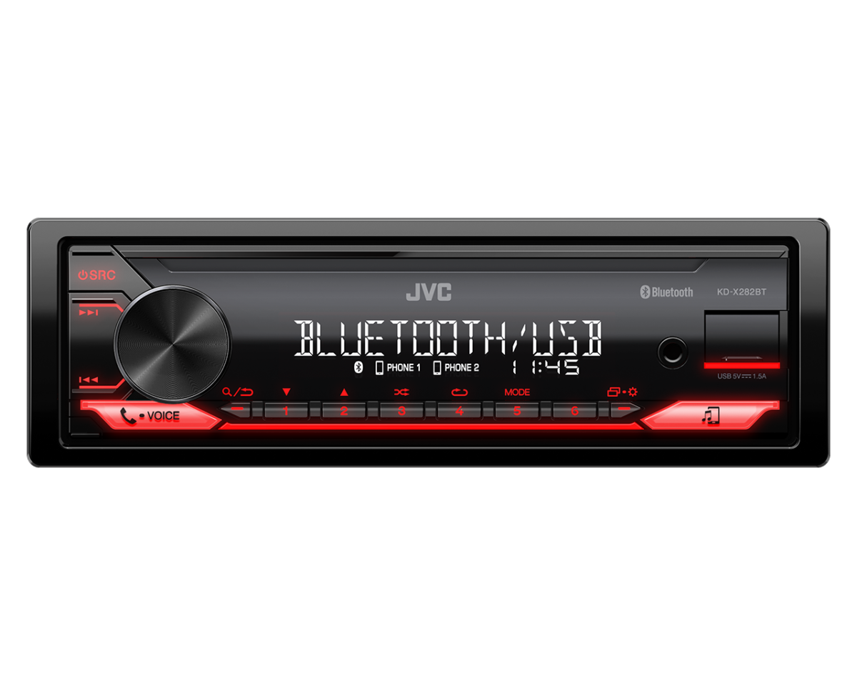 JVC R-USB RED COLOR BT KD-X282BT JVC R-USB RED COLOR BT KD-X282BT