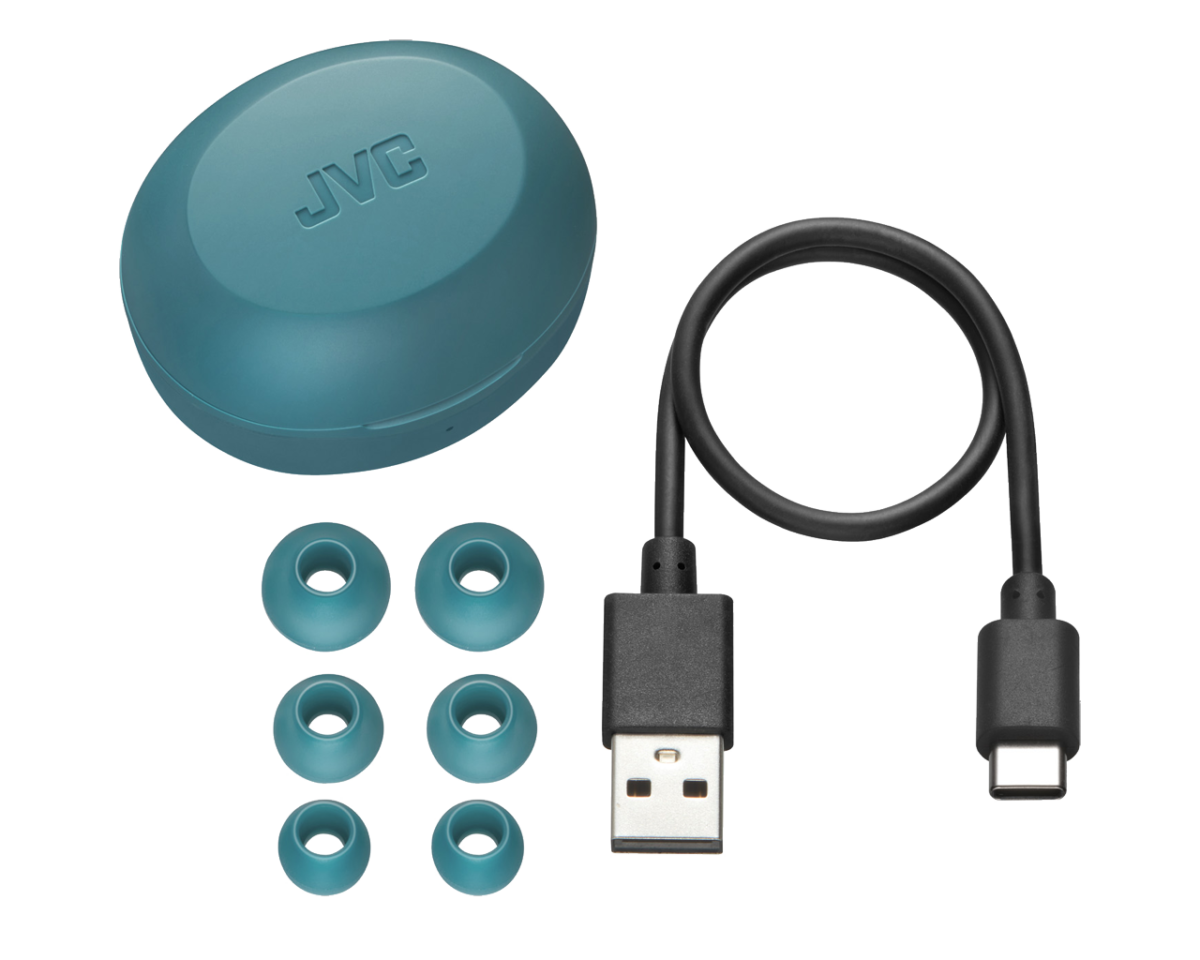 JVC ΑΚΟΥΣΤΙΚΑ GUMY TRUE WIRELESS BT EARBUDS HA-A5T-ZN ΠΡΑΣΙΝΟ - Image 3