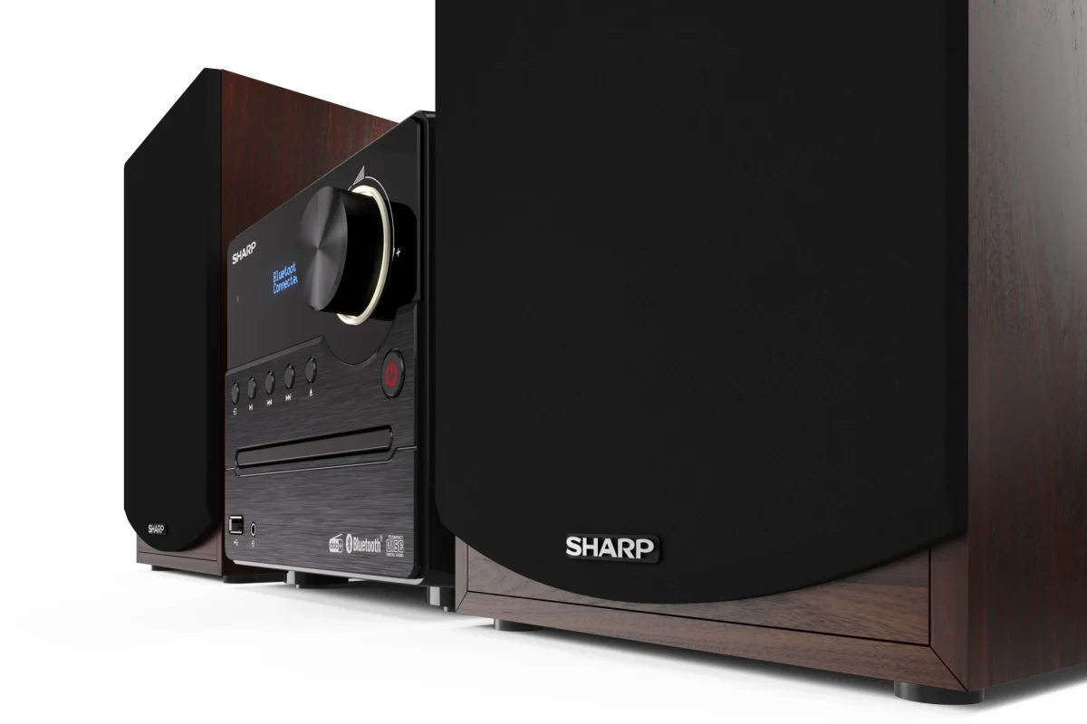 SHARP HI-FI MICRO SYSTEM BROWN XLB517DBR - Image 3