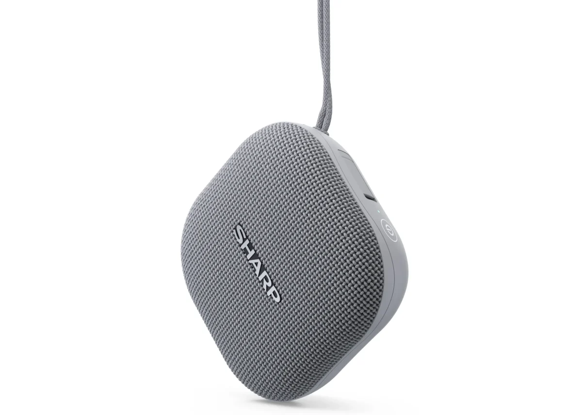 SHARP PORTABLE BLUETOOTH SPEAKER GREY GX-BT60GR - Image 3