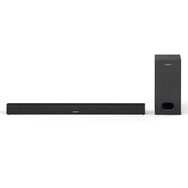 SHARP 2.1 SLIM SOUNDBAR SYSTEM WITH EXTERNAL SUBWOOFER  HT-SBW110
