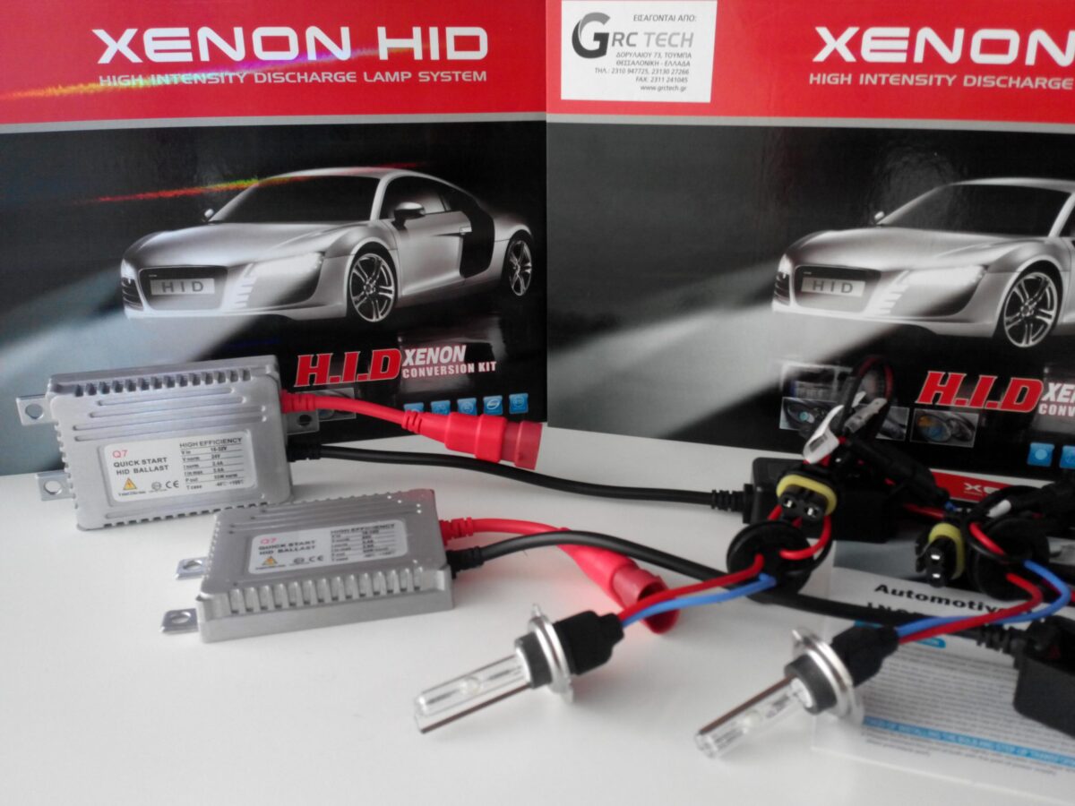 GRC TECH XENON 24 VOLT QUICK START 55 WATT FULL CAN H7 6000k