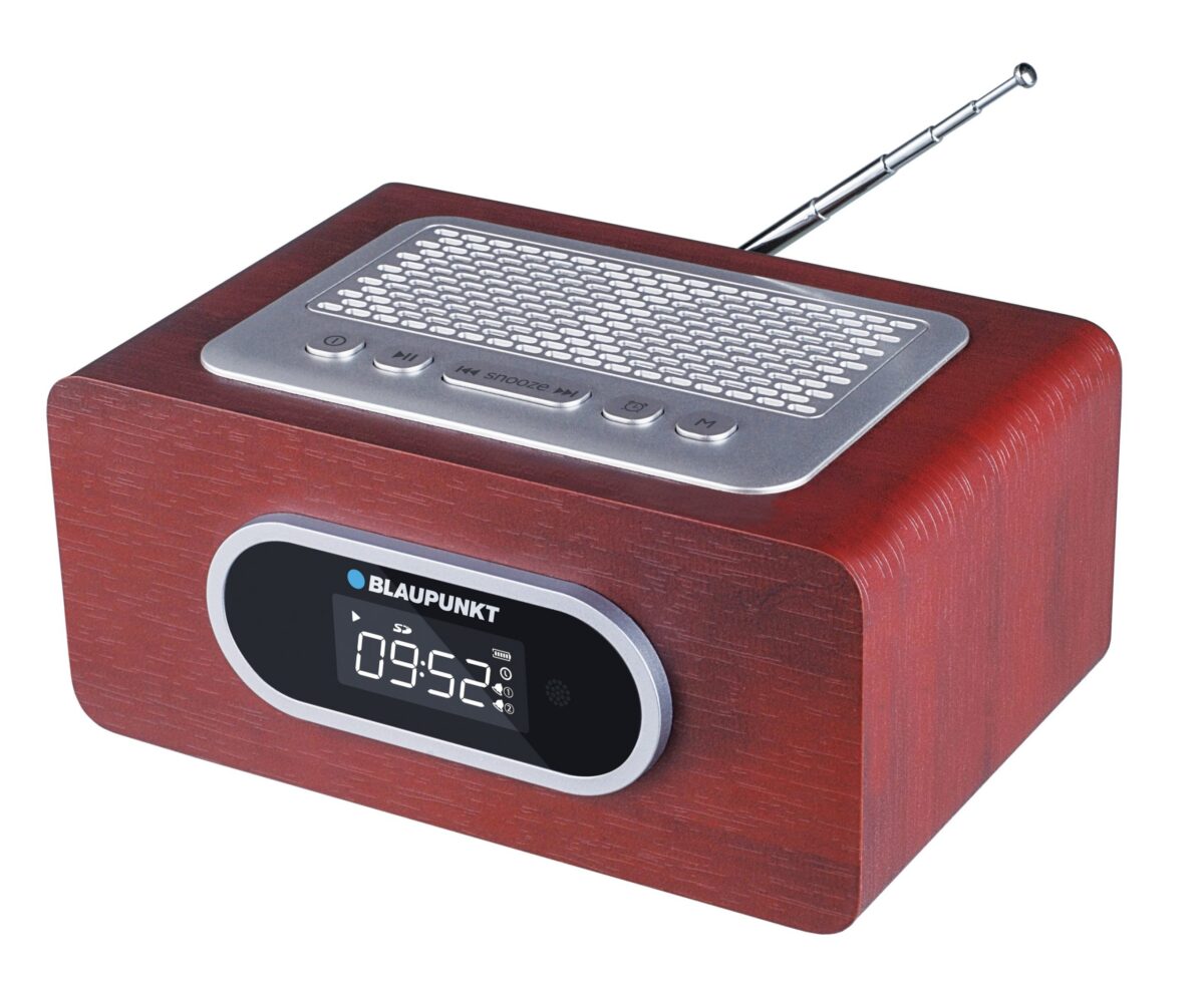 BLAUPUNKT ΦΟΡΗΤΟ ΡΑΔ. ΞΥΠΝΗΤΗΡΙ ΞΥΛΙΝΟ - Image 2