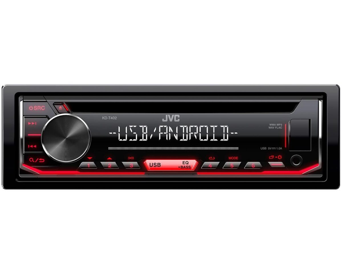 JVC  KD-T402 Radio CD/USB/Aux JVC  KD-T402 Radio CD/USB/Aux