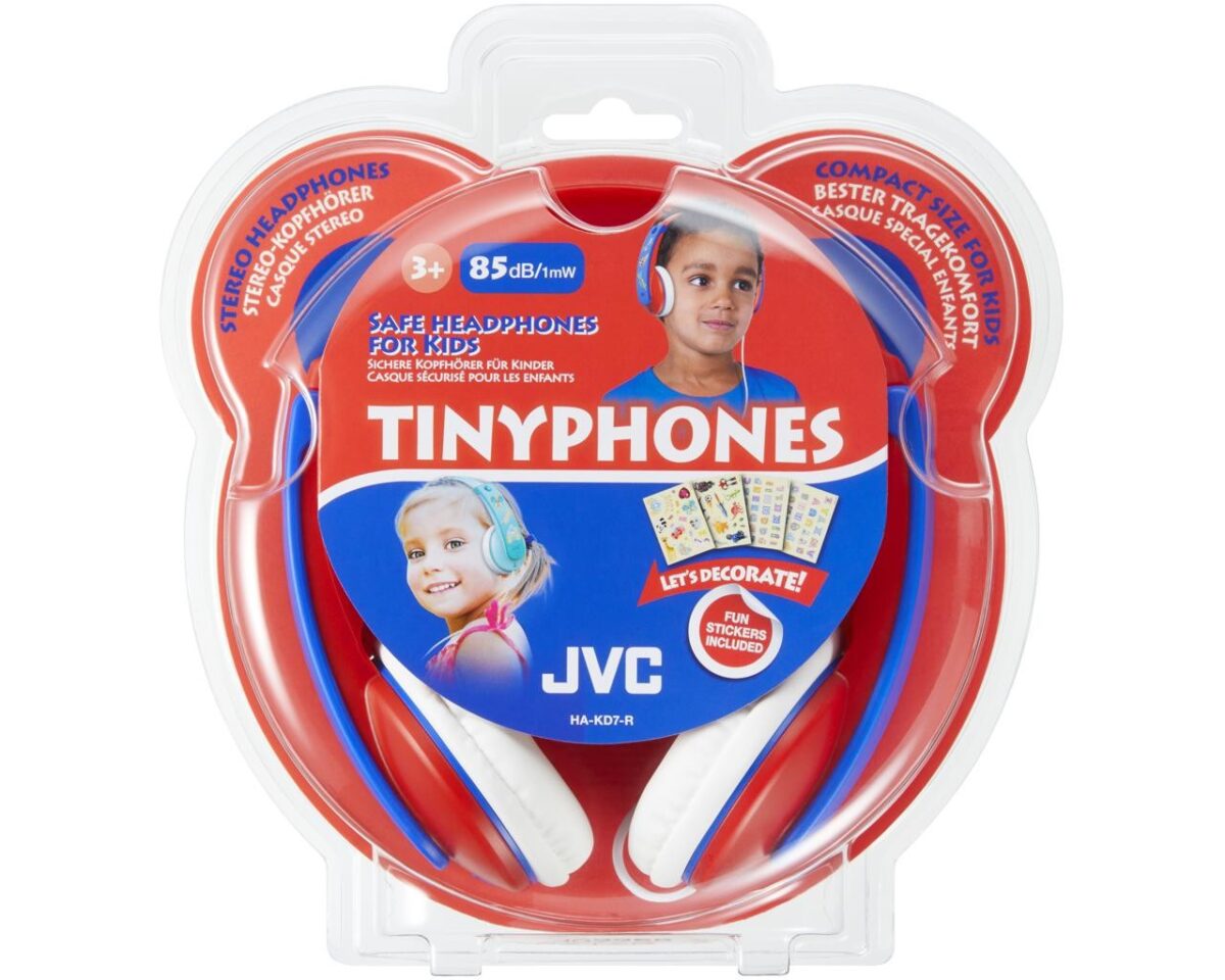 JVC Aκουστικά Κόκκινο TINYPHONES - Image 2