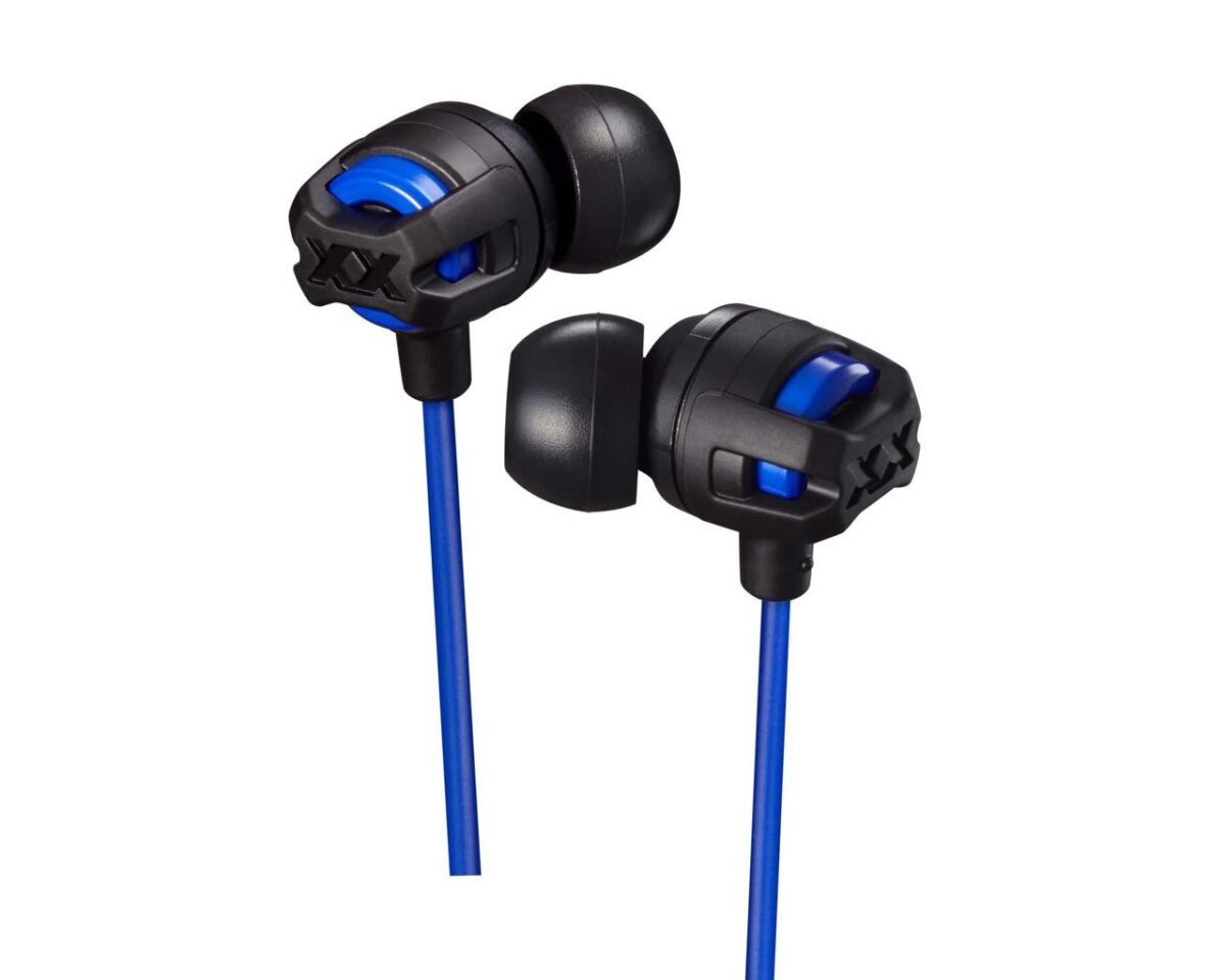 JVC Ακουστικά Μπλε HAFX103MAE