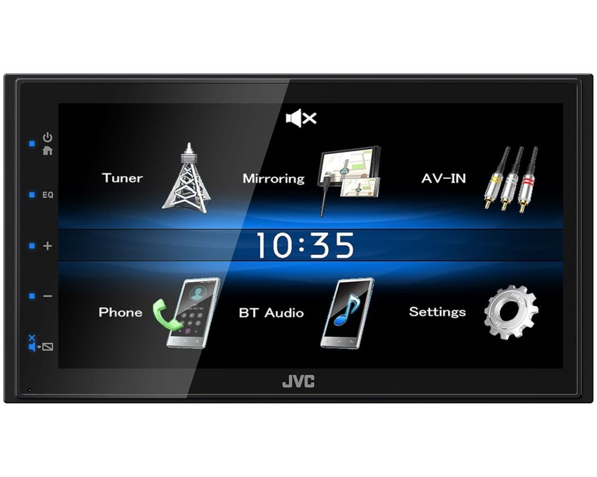 JVC M25 2DIN MECHLESS USB MIRRORING