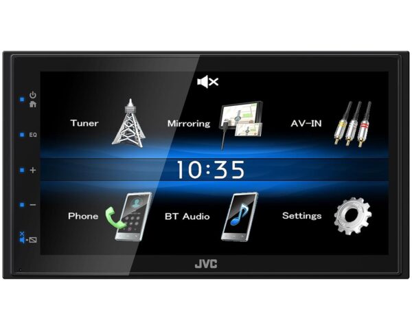 JVC M25 2DIN MECHLESS USB MIRRORING