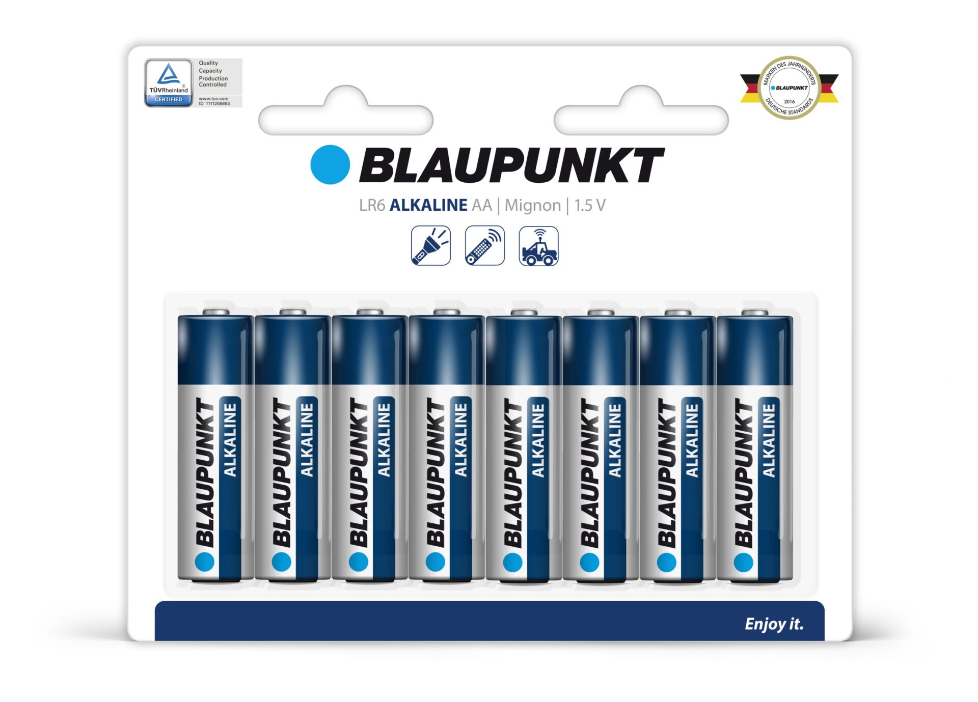 BLAUPUNKT ΜΠΑΤ.LR6 AA EVERYDAY HIGH TECH SUPER ALKALINE (8TEM) BLAUPUNKT ΜΠΑΤ.LR6 AA EVERYDAY HIGH TECH SUPER ALKALINE (8TEM)