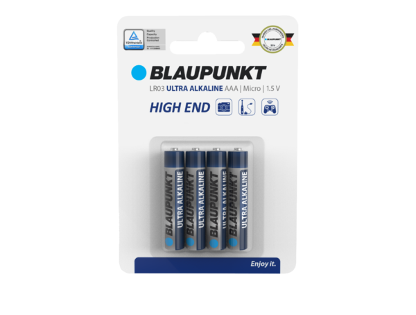 BLAUPUNKT ΜΠΑΤ.LR03 AAA HIGH END ALKALINE (4TEM)