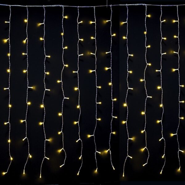 200 LED ΚΟΥΡΤΙΝΑ ΔΙΑΦΑΝΟ ΖΕΣΤΟ ΕΠΕΚΤΕΙΝΟΜΕΝΗ ΣΤΑΘΕΡΗ 2Χ1ΜΕΤΡΑ ΕΣΩΤ AND ΕΞΩΤ ΧΩΡΟΥ