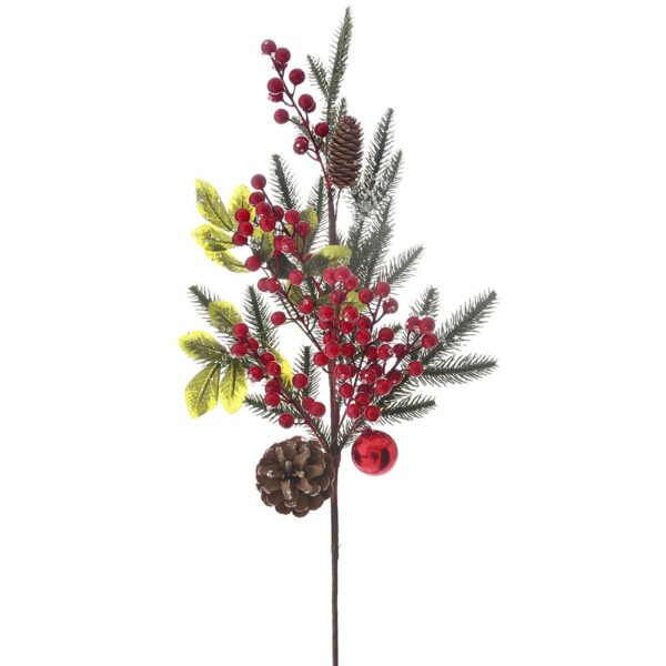 ΚΛΑΔΙ ΠΑΓΩΜΕΝΟ ΜΕ ΚΟΚΚΙΝΑ BERRIES