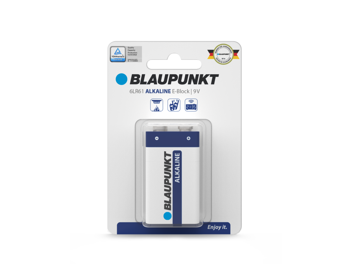 BLAUPUNKT ΜΠΑΤ.6LR61 9V PERFORMANCE GOLD ALKALINE (1TEM)