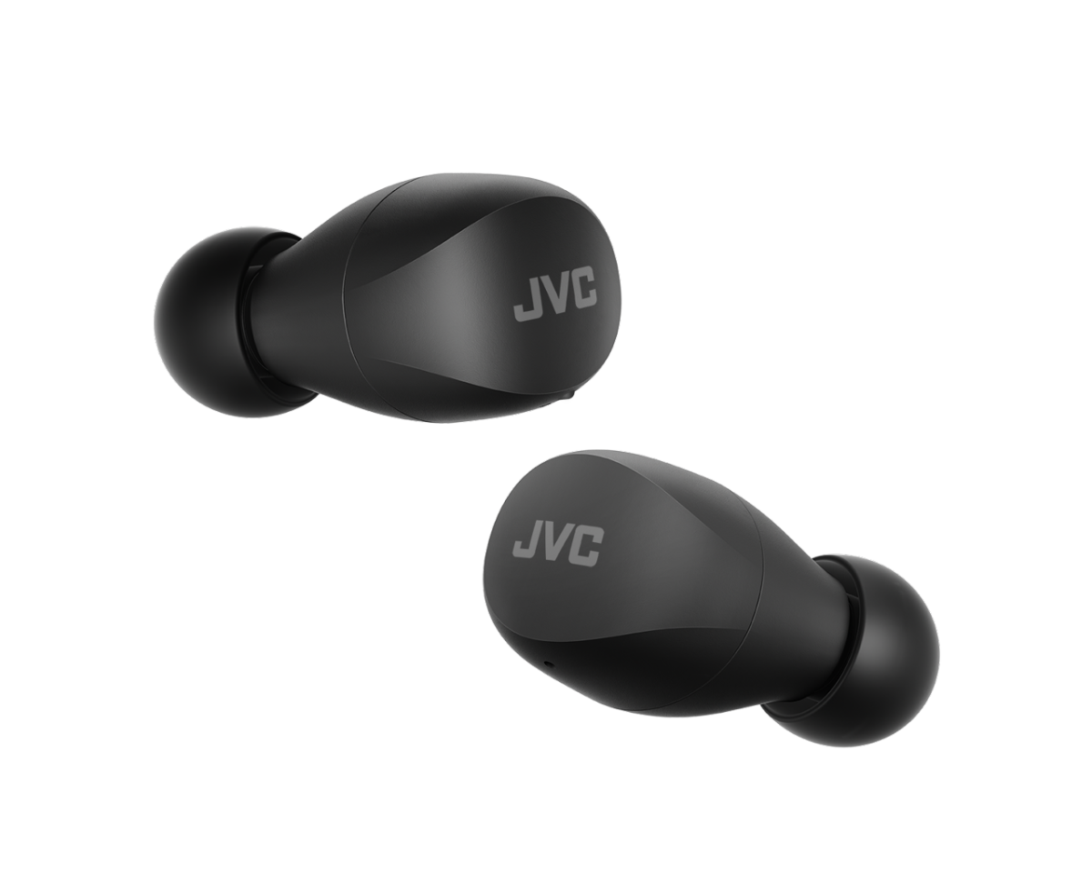 JVC ΑΚΟΥΣΤΙΚΑ ΜΑΥΡΟ GUMY TRUE WIRELESS BT EARBUDS HAA6TBU