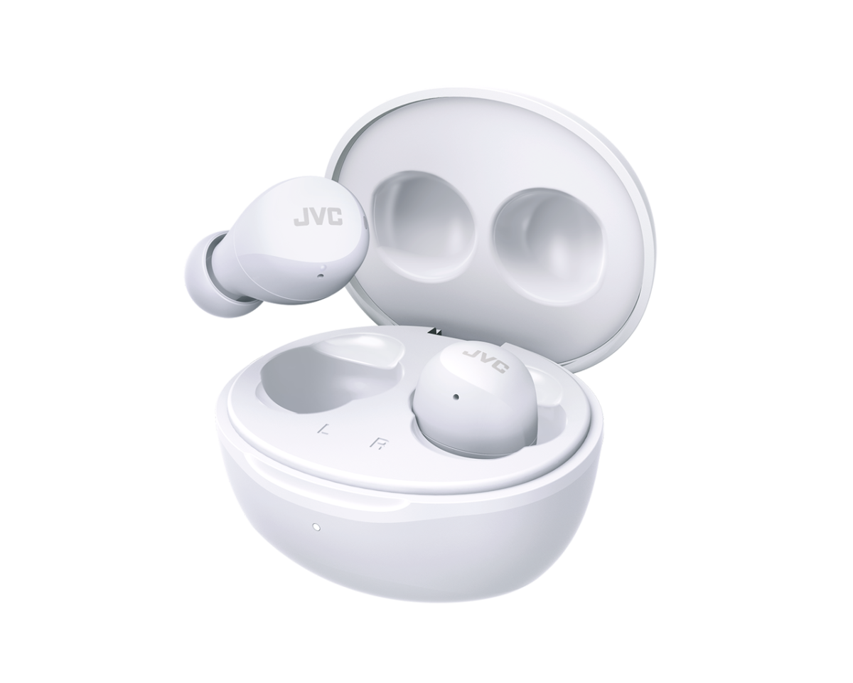 JVC ΑΚΟΥΣΤΙΚΑ ΛΕΥΚΟ GUMY TRUE WIRELESS BT EARBUDS HAA6TWU - Image 3