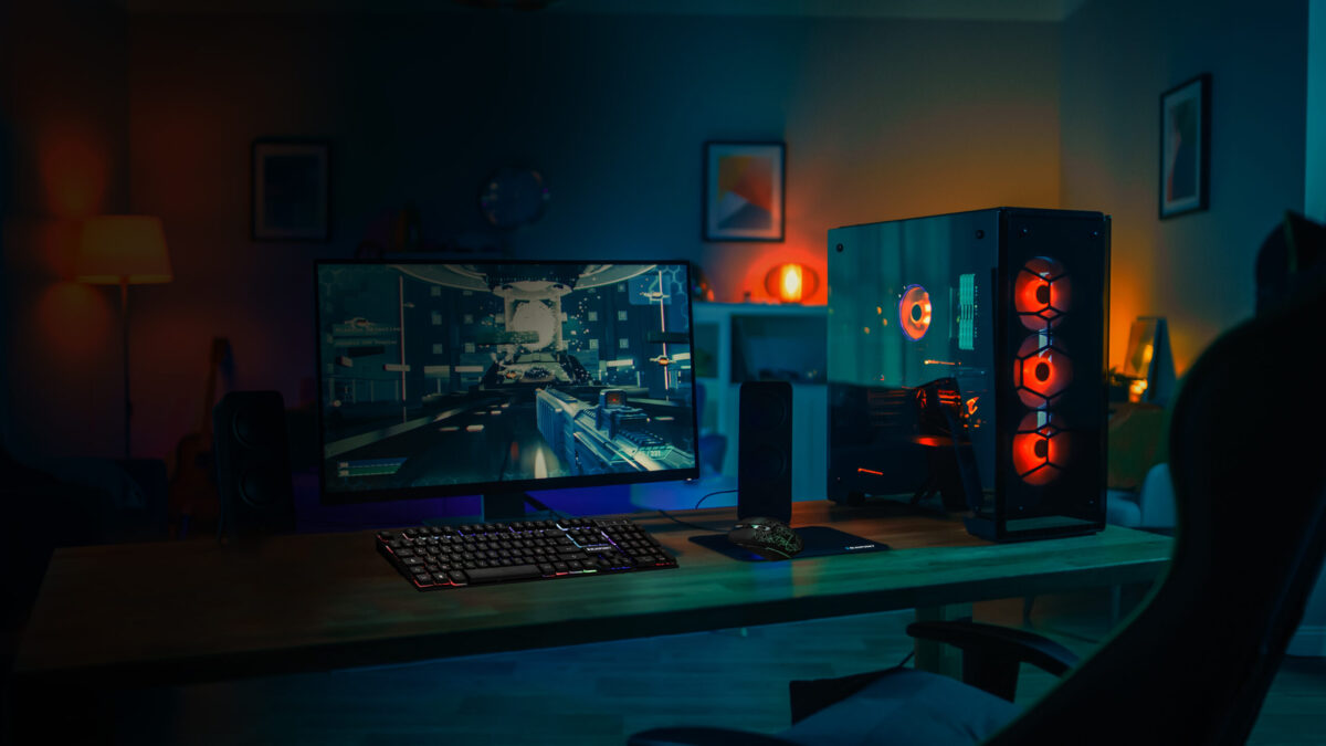 Powerful Personal Computer Gamer Rig with First-Person Shooter G BLAUPUNKT SET GAMING BLP1965-133 - Image 2