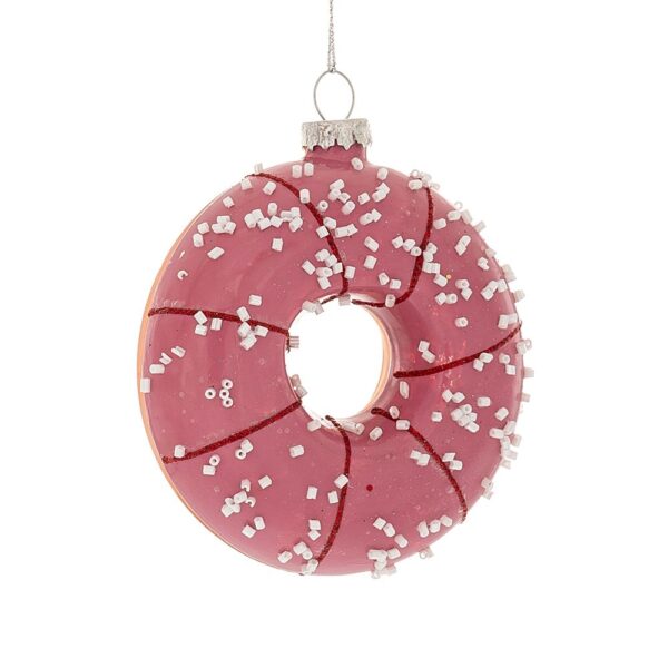 ΡΟΖ ΓΥΑΛΙΝΟ DONUTS ΚΡΕΜΑΣΤΟ ΣΤΟΛΙΔΙ 8Χ2