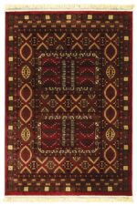 ΧΑΛΙ PERSIA 2273 BURGUNDY ΜΕ ΚΡΟΣΣΙ - 200X290  NewPlan