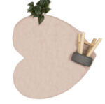 ΧΑΛΙ PUFFY FC19 PINK HEART ANTISLIP - 160X160Η  NewPlan - Image 5