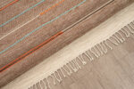 ΧΑΛΙ RIBELLA ΧΕΙΡΟΠΟΙΗΤΟ 600 BROWN - 133X190  NewPlan - Image 3
