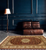 ΧΑΛΙ PERSIA 1019 BURGUNDY ΜΕ ΚΡΟΣΣΙ - 200X290  NewPlan - Image 5