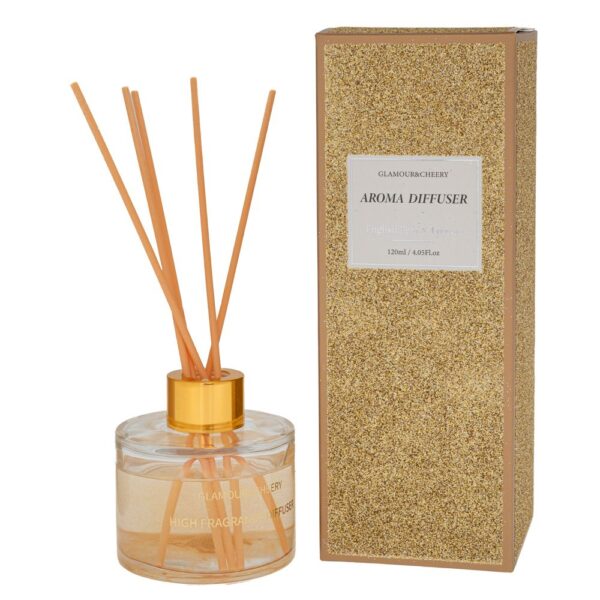ΧΡΥΣΟ ΑΡΩΜΑΤΙΚΟ ΣΤΙΚ ΜΕ GLITTER 120ML English Pear AND Freesia
