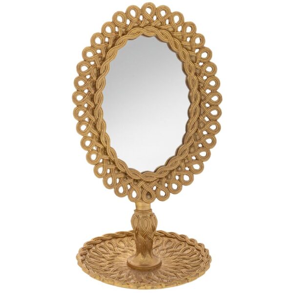 ΧΡΥΣΟΣ ΠΟΛΥΡΕΖΙΝ VINTAGE ΚΑΘΡΕΦΤΗΣ ΣΚΑΛΙΣΤΟΣ 16Χ14