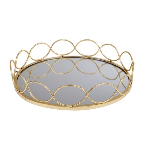 ΧΡΥΣΟΣ ΜΕΤΑΛΛΙΚΟΣ ΔΙΣΚΟΣ Φ30 ΕΚ ΜΕ ΚΑΘΡΕΠΤΗ