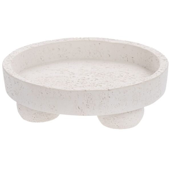 ΠΕΤΡΙΝΗ ΠΙΑΤΕΛΑ Φ25Χ9ΕΚ ΛΕΥΚΗ