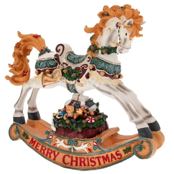 ΛΕΥΚΟ  ΧΡΥΣΟ ΠΟΛΥΡΕΖΙΝ ΚΟΥΝΙΣΤΟ ΑΛΟΓΟ ΜΕ ΔΩΡΑ 63