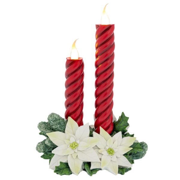 LED ΚΟΚΚΙΝΟ ΠΟΛΥΡΕΖΙΝ ΔΙΠΛΟ ΚΗΡΟΠΗΓΙΟ 21Χ15.5Χ29ΕΚ ΜΕ ΦΩΣ ΜΠΑΤΑΡΙΑΣ