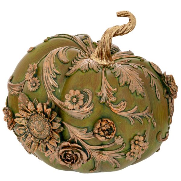ΠΡΑΣΙΝΗ ΑΝΑΓΛΥΦΗ ΠΟΛΥΡΕΖΙΝ ΚΟΛΟΚΥΘΑ 27.5Χ27.5Χ25ΕΚ HALLOWEEN
