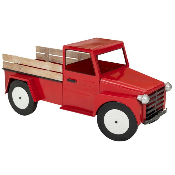 ΚΟΚΚΙΝΟ ΜΕΤΑΛΛΙΚΟ ΦΟΡΤΗΓΟ 123Χ48Χ58ΕΚ ΔΙΑΚΟΣΜΗΤΙΚΟ