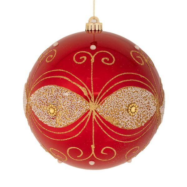 ΚΟΚΚΙΝΗ ΠΕΡΛΕ ΠΛΑΣΤΙΚΗ ΜΠΑΛΑ ΜΕ ΣΧΕΔΙΟ 20ΕΚ