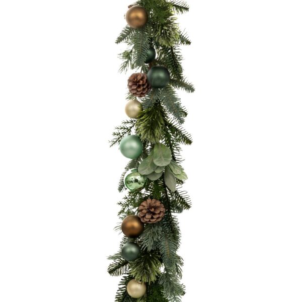 ΠΡΑΣΙΝΗ ΓΙΡΛΑΝΤΑ ΜΕ ΚΟΥΚΟΥΝΑΡΙΑ ΚΑΙ ΜΠΑΛΕΣ 180ΕΚ