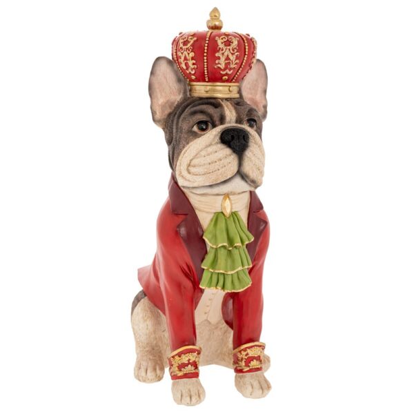 ΓΚΡΙ ΠΟΛΥΡΕΖΙΝ ΚΑΘΙΣΤΟΣ ΣΚΥΛΟΣ ΜΕ ΚΟΚΚΙΝΗ ΣΤΟΛΗ ΚΑΙ ΣΤΕΜΜΑ 22