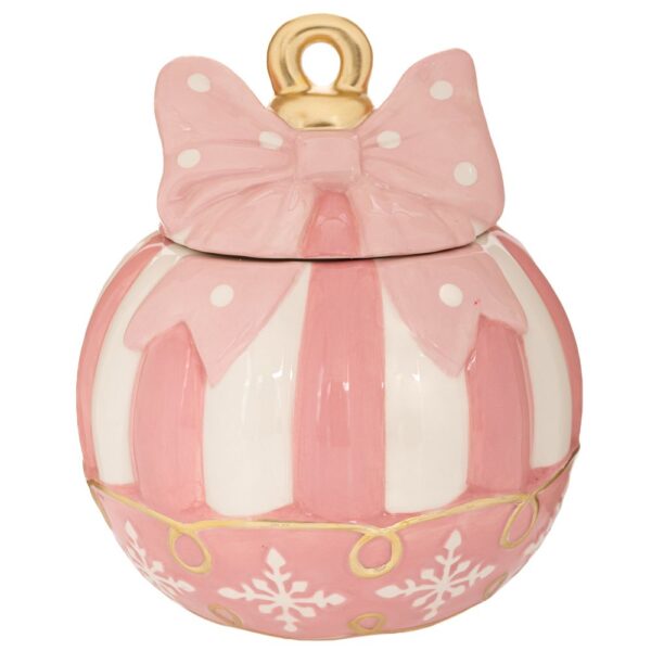 ΡΟΖ  ΛΕΥΚΗ ΚΕΡΑΜΙΚΗ ΜΠΙΣΚΟΤΙΕΡΑ ΜΠΑΛΑ ΜΕ ΦΙΟΓΚΟ 18