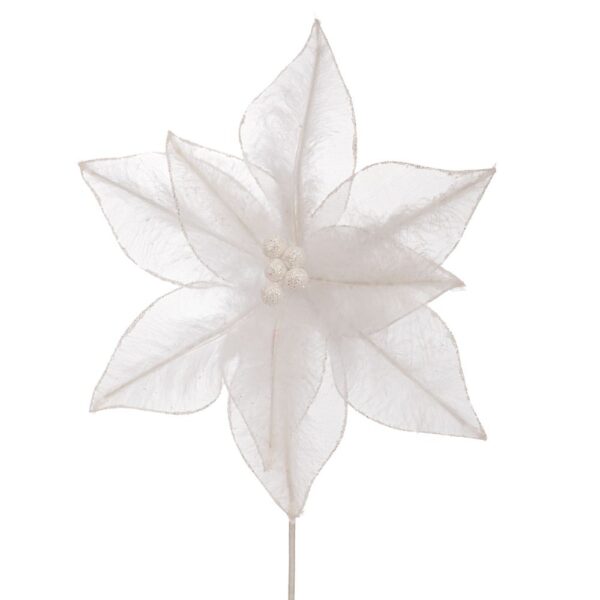 ΛΕΥΚΟ ΑΛΕΞΑΝΔΡΙΝΟ ΚΛΑΔΙ ΜΕ ΠΟΥΠΟΥΛΑ Φ28Χ40ΕΚ