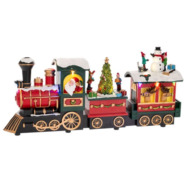 ΧΡΙΣΤΟΥΓΕΝΝΙΑΤΙΚΟ ΤΡΕΝΟ ΜΕ ΦΩΣ AND ΚΙΝΗΣΗ 38Χ8Χ18ΕΚ ΡΕΥΜΑΤΟΣ