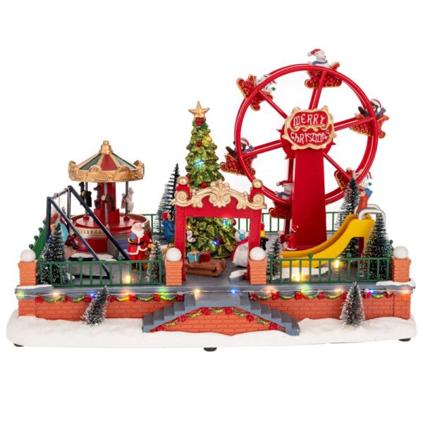 ΦΩΤΙΖΟΜΕΝΟ ΛΟΥΝΑ ΠΑΡΚ ΜΕ ΚΑΡΟΥΖΕΛ ΚΑΙ ΡΟΔΑ AND ΚΙΝΗΣΗ 37Χ25Χ23ΕΚ ΡΕΥΜΑΤΟΣ