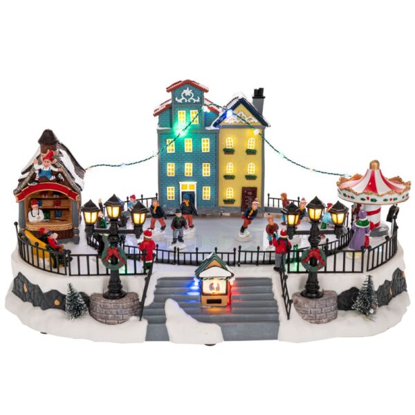 ΦΩΤΙΖΟΜΕΝΟ ΧΩΡΙΟ ΜΕ ΠΙΣΤΑ ΠΑΤΙΝΑΖ ΚΑΙ ΚΙΝΗΣΗ 41Χ27