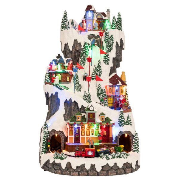 ΧΡΙΣΤΟΥΓΕΝΝΙΑΤΙΚΗ ΠΙΣΤΑ ΣΚΙ ΜΕ ΦΩΣ ΚΑΙ ΚΙΝΗΣΗ 31Χ35Χ52ΕΚ ΡΕΥΜΑΤΟΣ