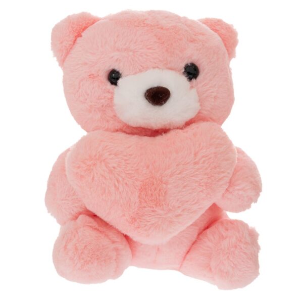 Τ ΡΟΖ ΛΟΥΤΡΙΝΟ ΑΡΚΟΥΔΑΚΙ ΜΕ ΚΑΡΔΙΑ 25ΕΚ