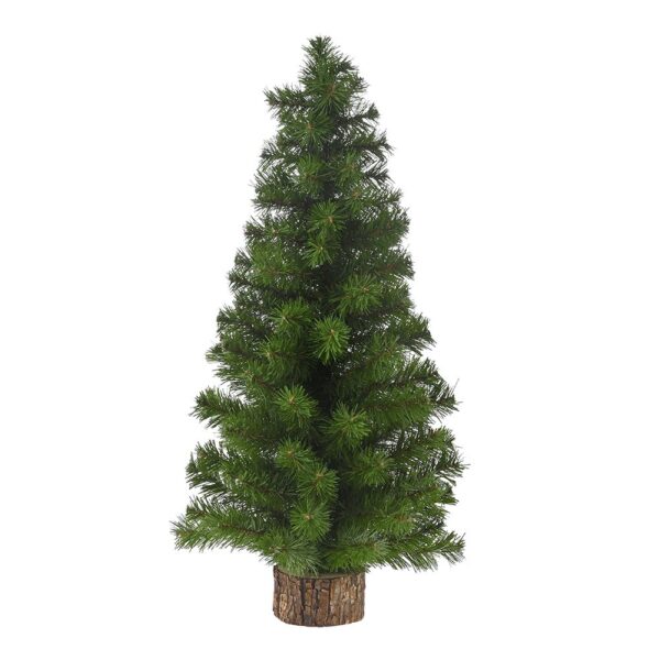 ΠΡΑΣΙΝΟ ΔΕΝΔΡΑΚΙ ΣΕ ΞΥΛΙΝΗ ΒΑΣΗ 75ΕΚ